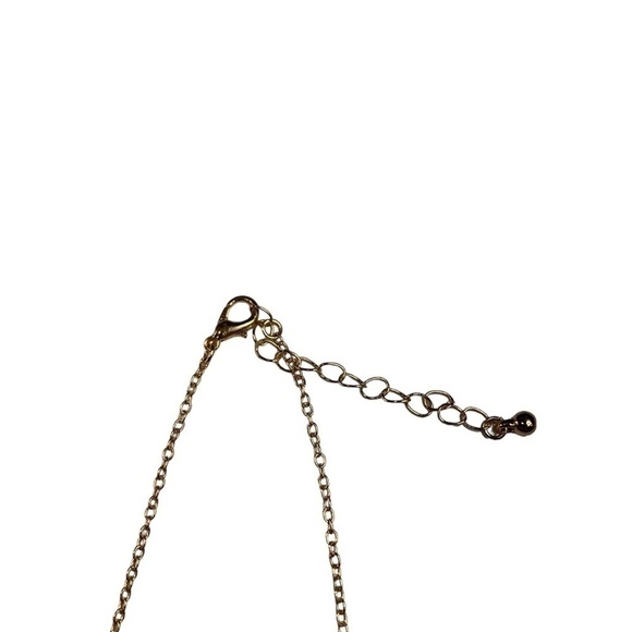 Golden pink locket necklace - Picture 4 of 6